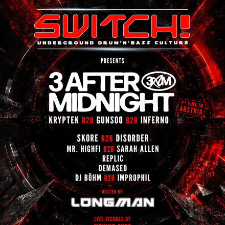 Switch! presents 3 After Midnight