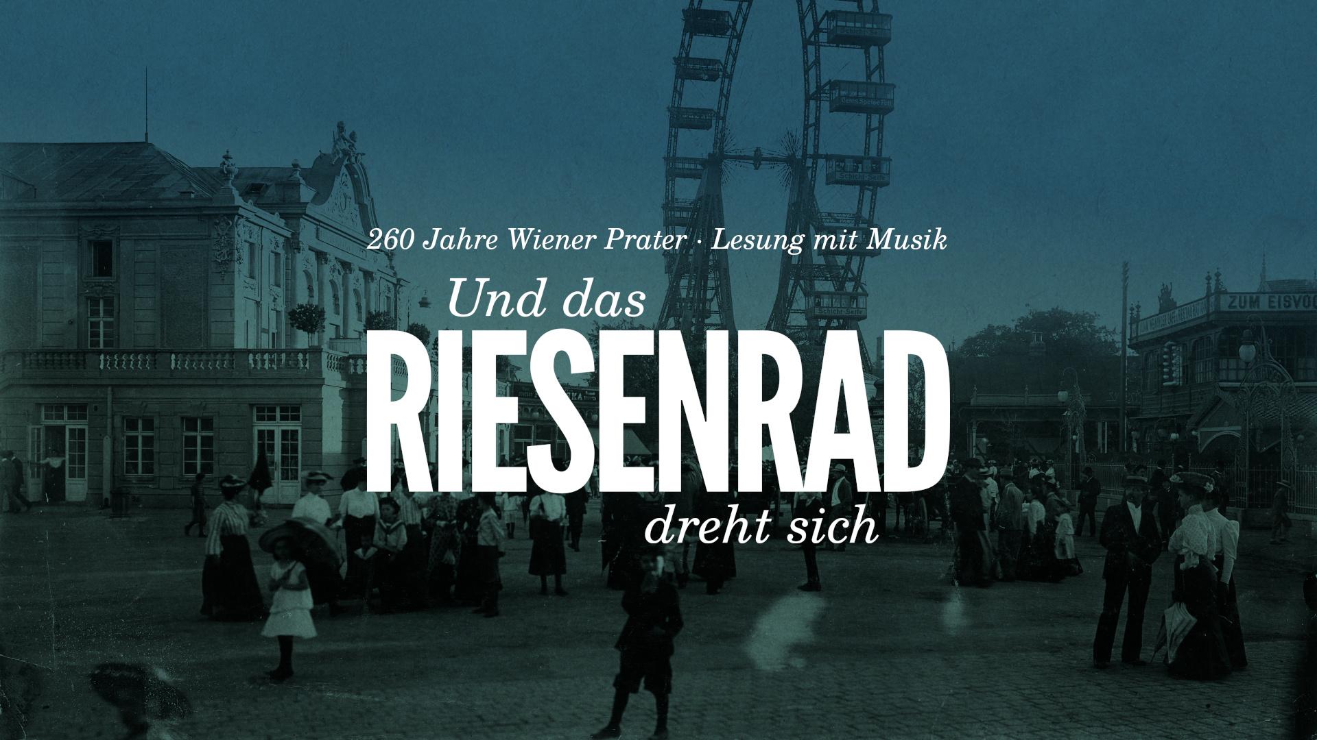 Stefan Franke „Und das Riesenrad dreht sich“ am 20. September 2026 @ Neuzeit Prater.