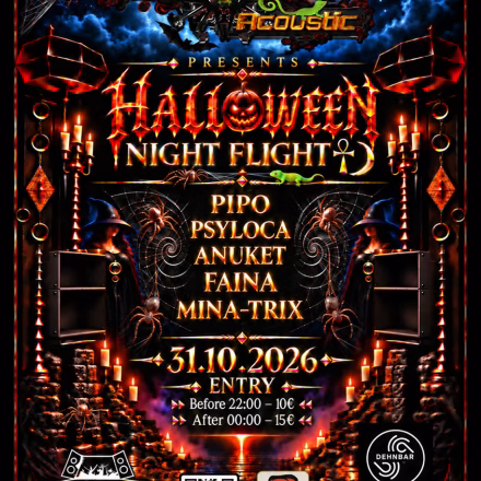 HALLOWEEN NIGHT FLIGHT