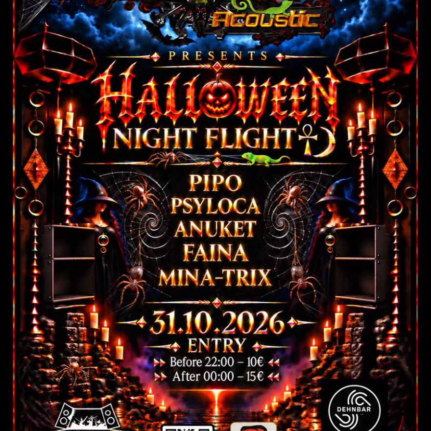 HALLOWEEN NIGHT FLIGHT