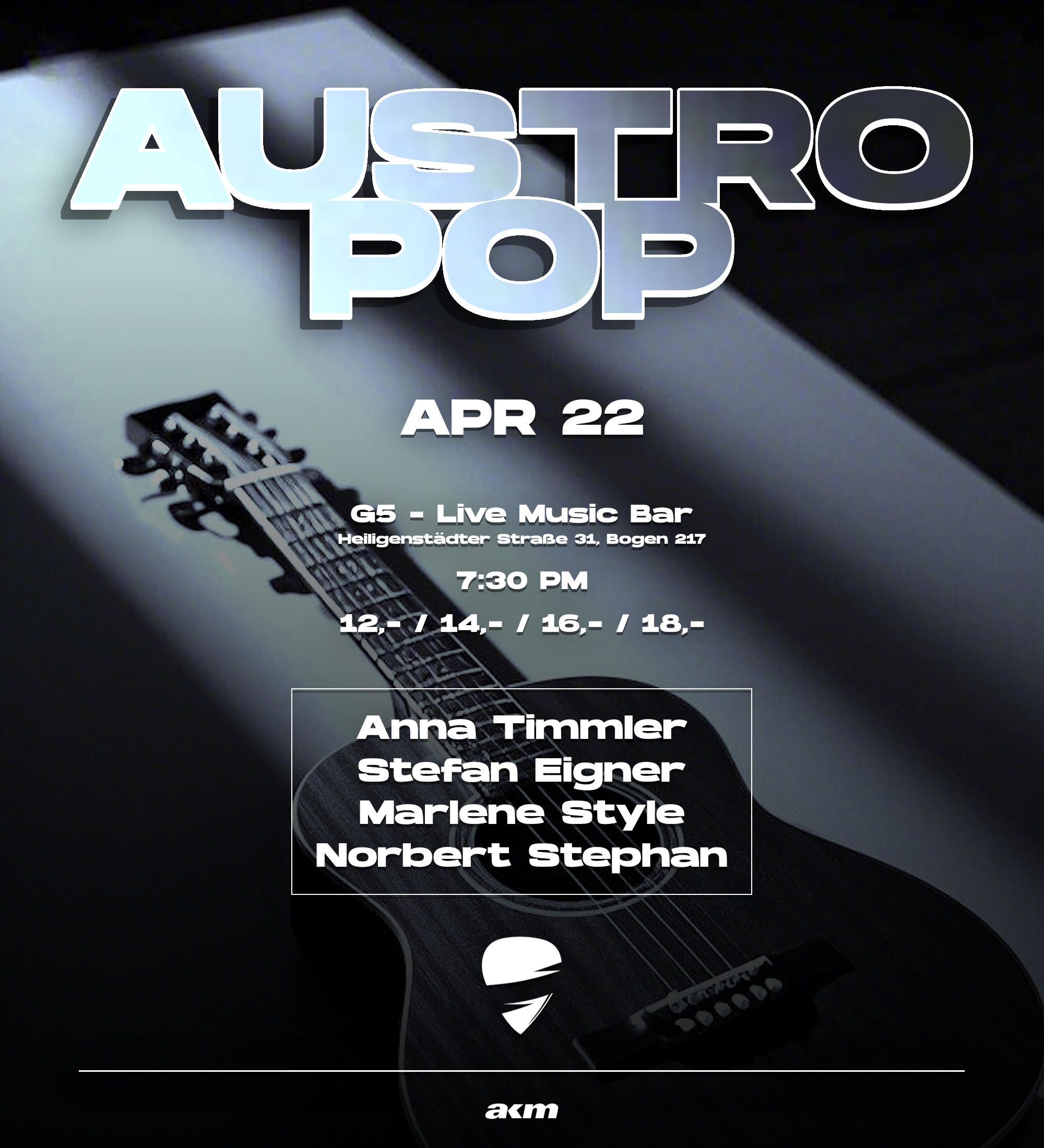 Austropop Night am 22. April 2026 @ G5 Live-Music-Bar.