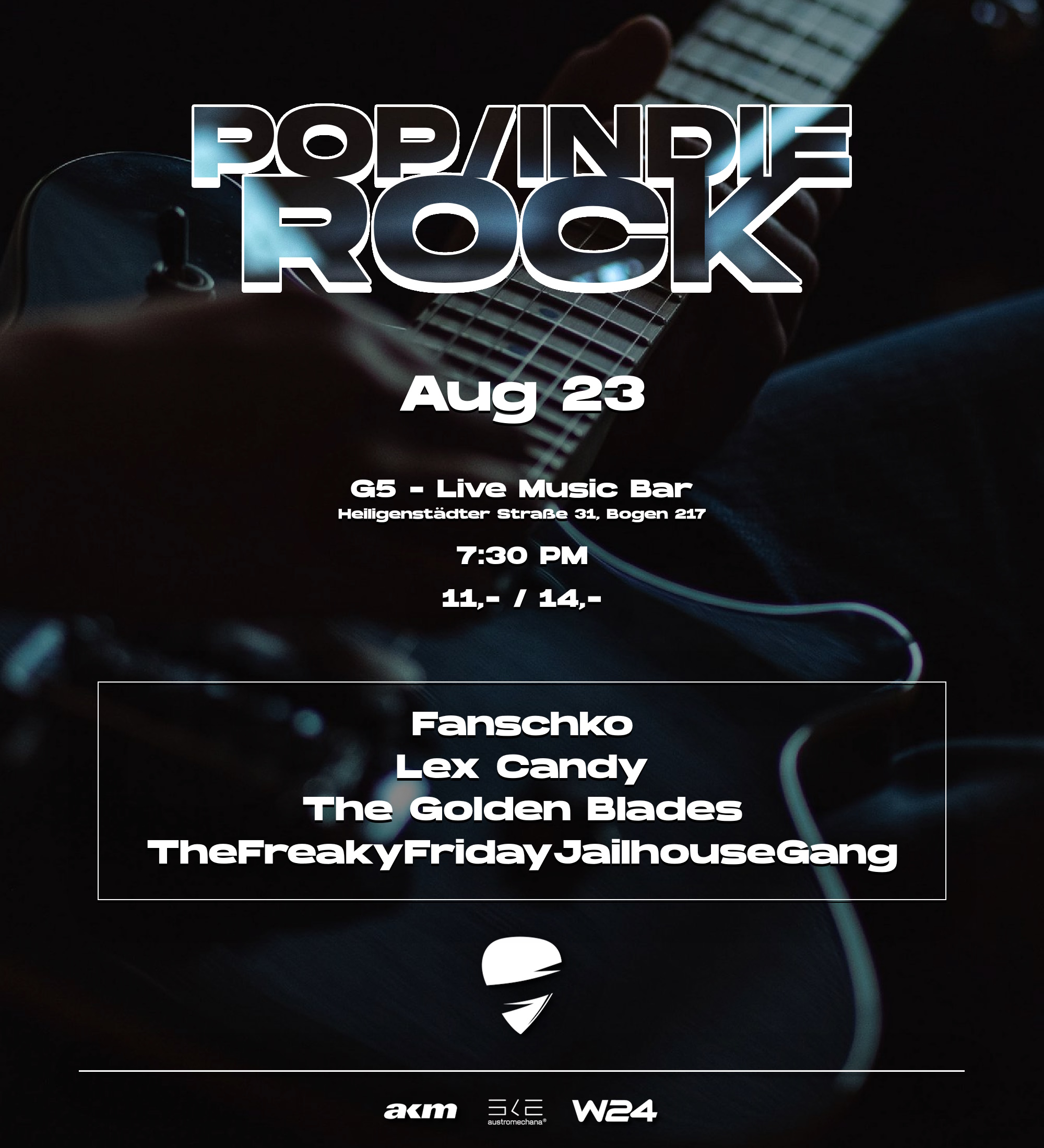 Pop / Indie Rock Night am 23. August 2024 @ G5 Live-Music-Bar. Pop / Indie Rock Night am 23. August 2024 @ G5 Live-Music-Bar.