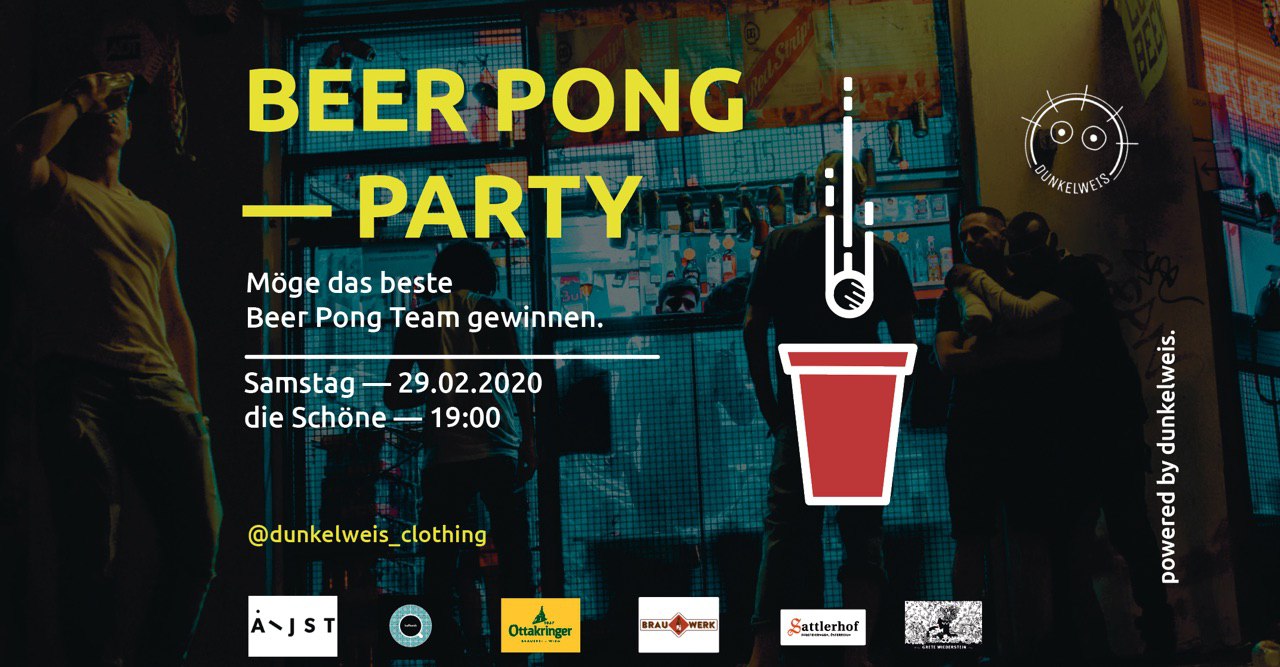 Beer Pong Party am 29. February 2020 @ die Schöne.