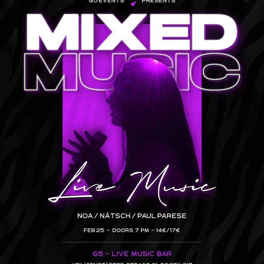 G5 Mixed Music Night