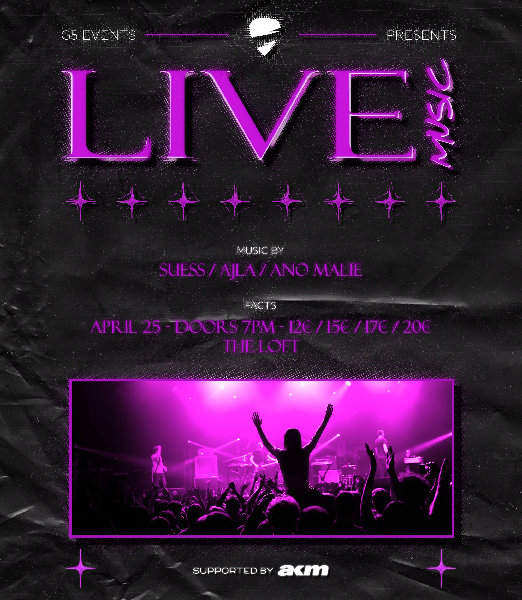 G5 Live @ Loft am 25. April 2026 @ The Loft.