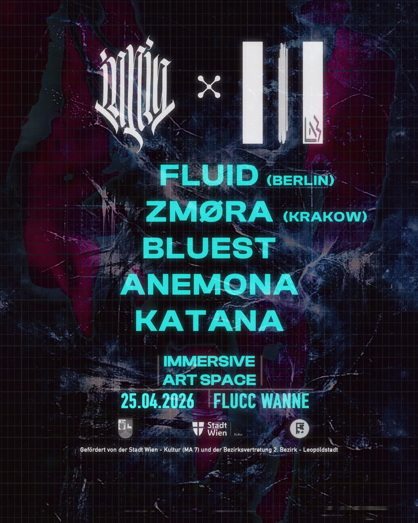 innig X Hart Lab with Fluid & ZMØRA am 25. April 2026 @ Flucc.