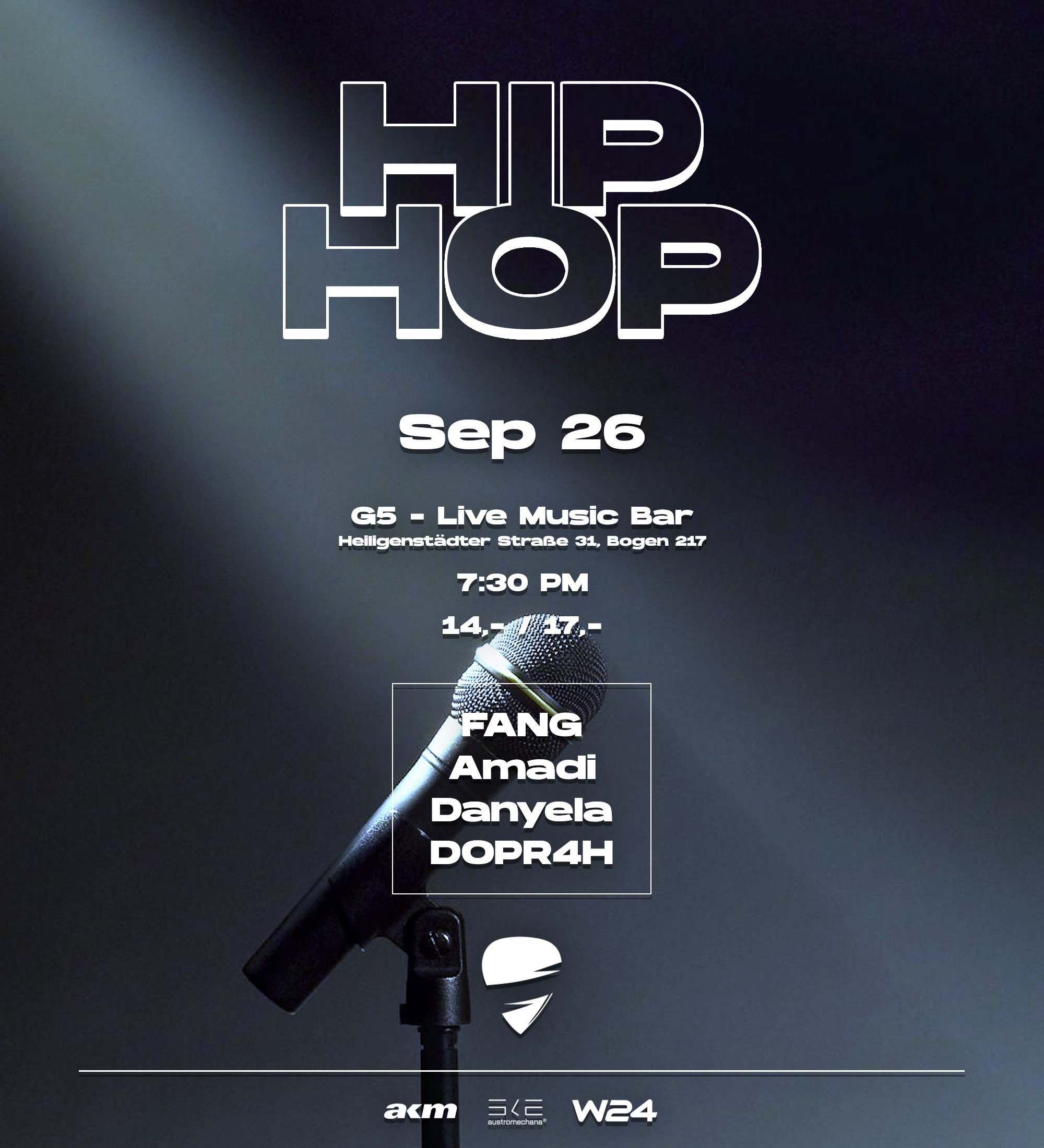 Hip Hop Night am 26. September 2024 @ G5 Live-Music-Bar. Hip Hop Night am 26. September 2024 @ G5 Live-Music-Bar.