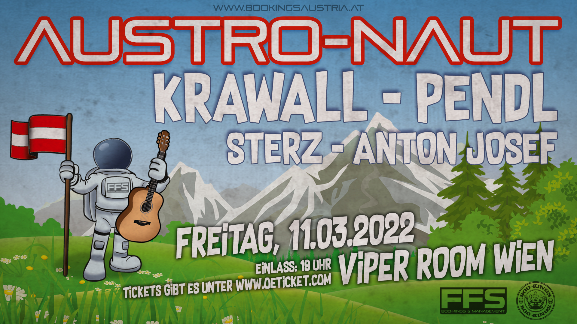 Austro-NAUT 4.0 am 11. March 2022 @ Viper Room.
