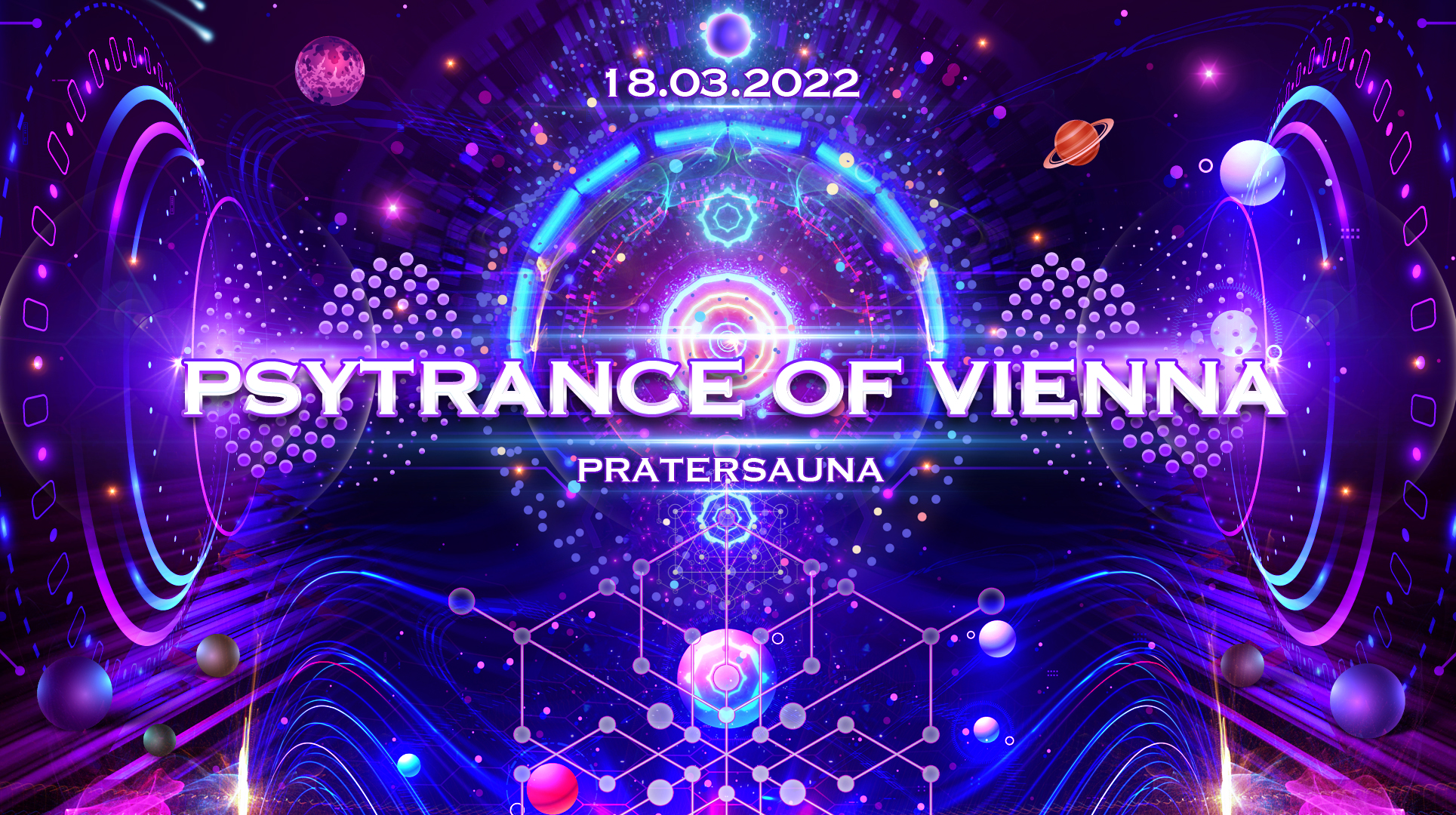 We are Back! Psytrance of Vienna am 18. March 2022 @ Pratersauna.