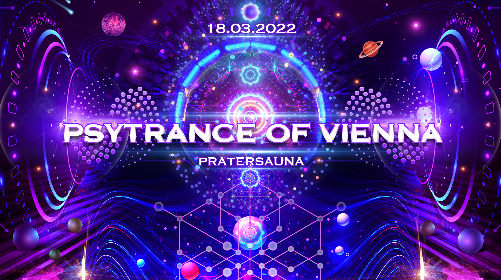 We are Back! Psytrance of Vienna am 18. March 2022 @ Pratersauna. We are Back! Psytrance of Vienna am 18. March 2022 @ Pratersauna.