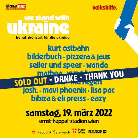 #WeStandWithUkraine Benefizkonzert