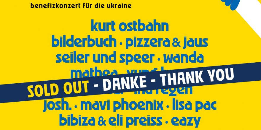 #WeStandWithUkraine Benefizkonzert