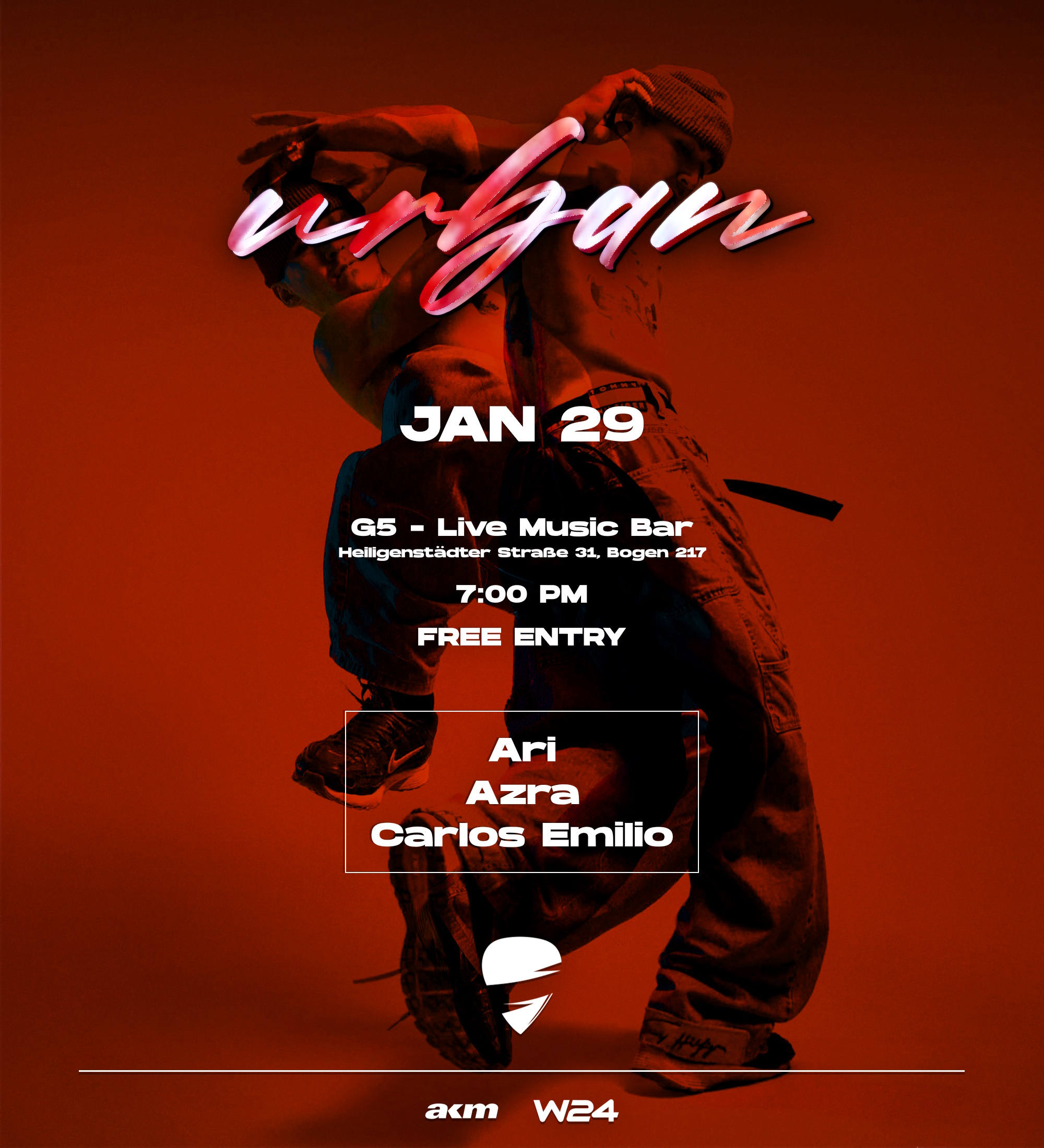 G5 Urban Night am 29. January 2025 @ G5 Live-Music-Bar. G5 Urban Night am 29. January 2025 @ G5 Live-Music-Bar.