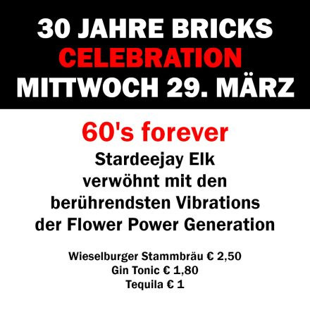 30 Jahre Bricks: 60's forever