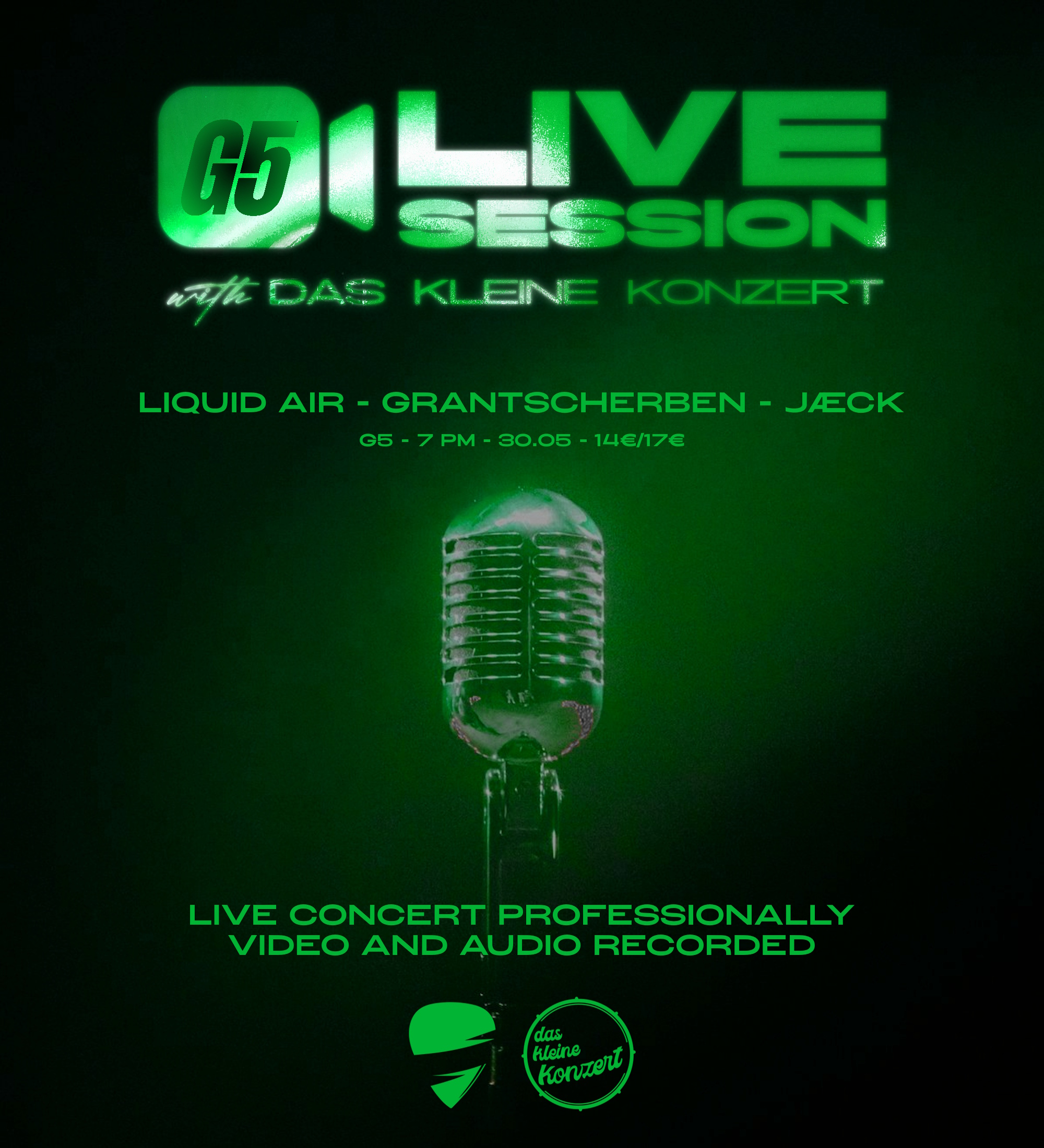 Das Kleine Konzert @ G5 am 30. May 2026 @ G5 Live-Music-Bar.