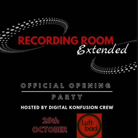 Recording Room Extended Opening Party