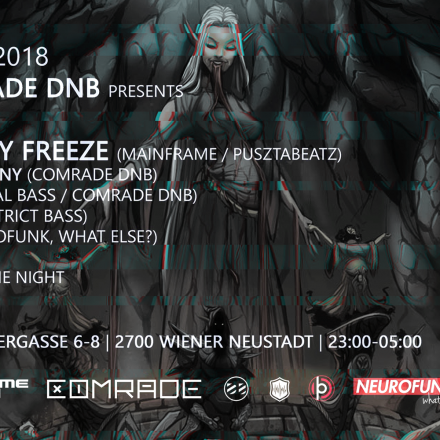 Comrade DNB presents Twenty Freeze (Mainframe/Pusztabeatz)