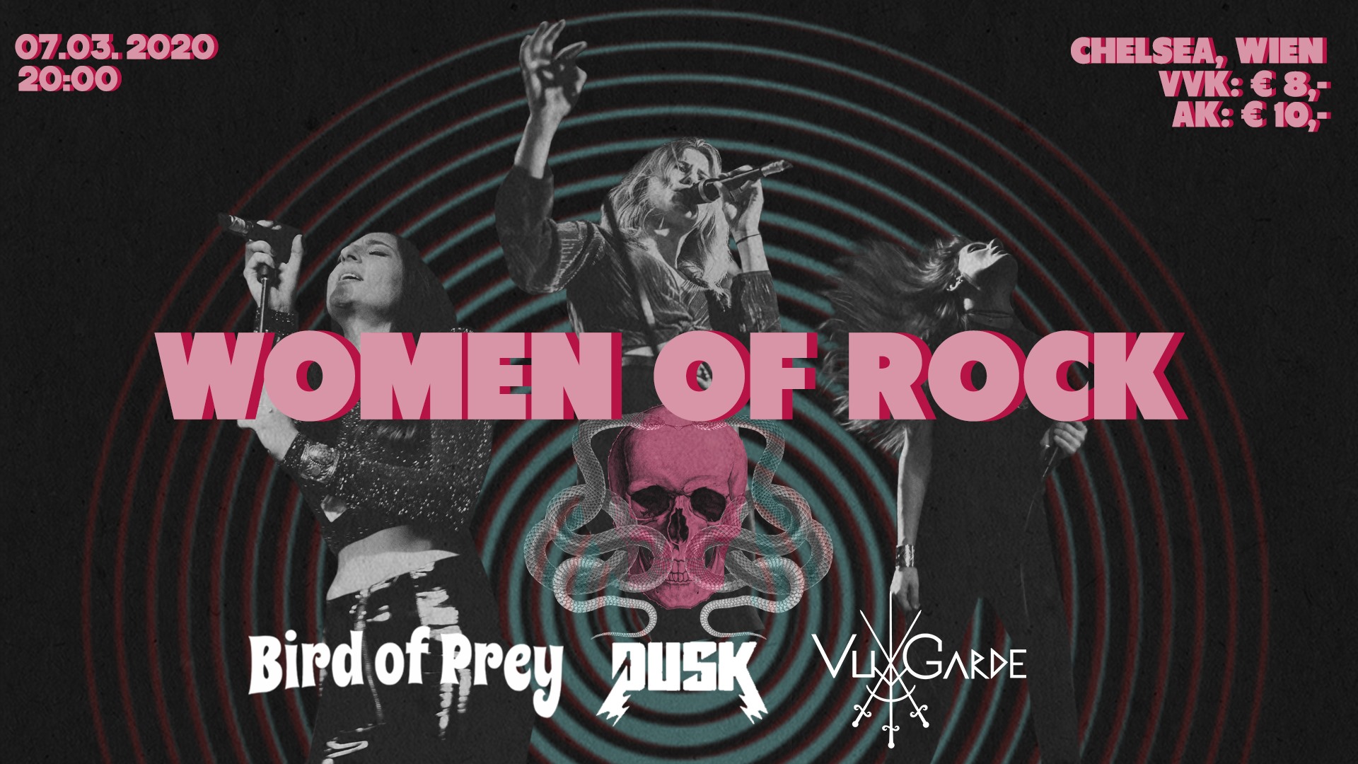 WOMEN OF ROCK am 7. March 2020 @ Chelsea.