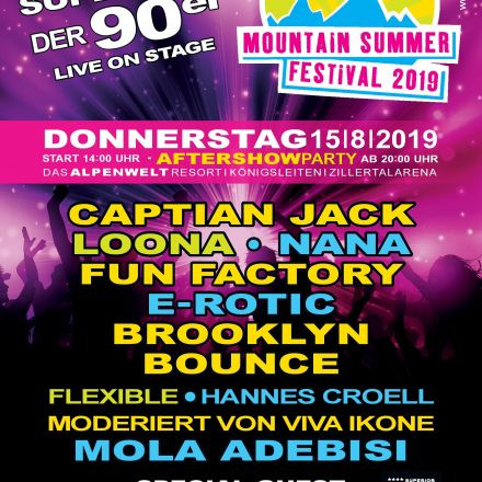 90S MOUNTAIN SUMMER FESTIVAL