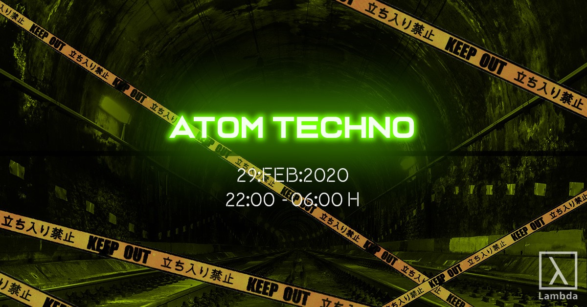 Atom Techno am 29. February 2020 @ Weberknecht.