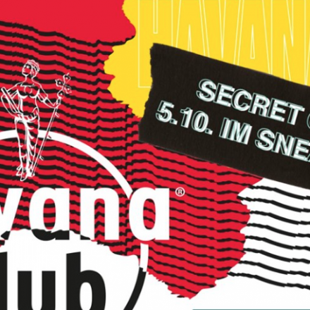 PSSST: Beim Secret Konzert mit Havana Club wird es laut