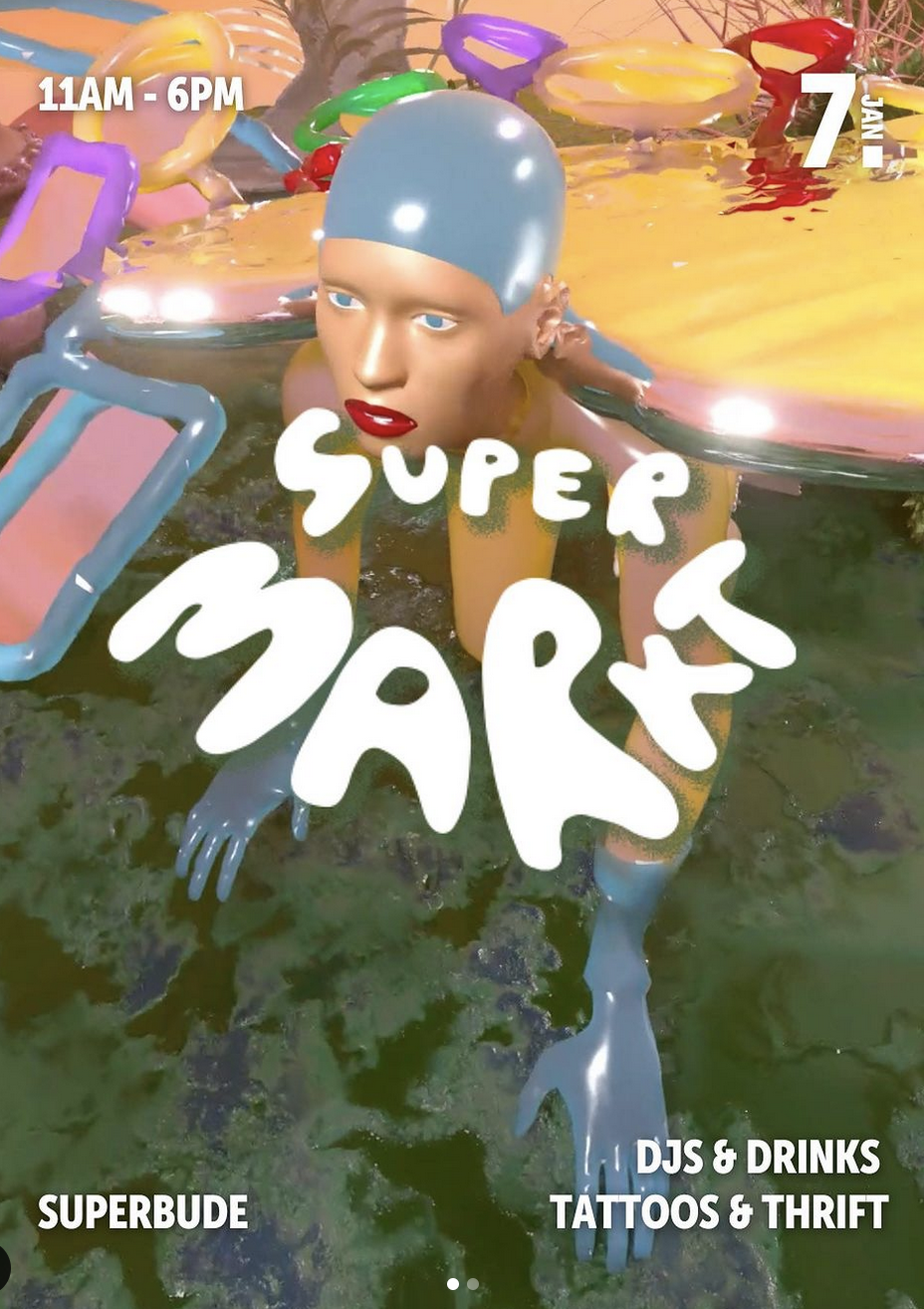 SUPERMARKT am 7. January 2024 @ . SUPERMARKT am 7. January 2024 @ .