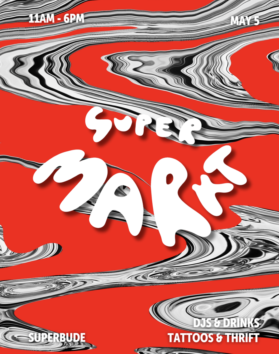 SUPERMARKT am 5. May 2024 @ Superbude. SUPERMARKT am 5. May 2024 @ Superbude.
