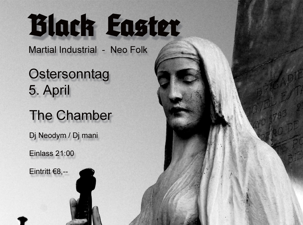 Black Easter am 5. April 2026 @ the Chamber – Bar | Club | Lounge.