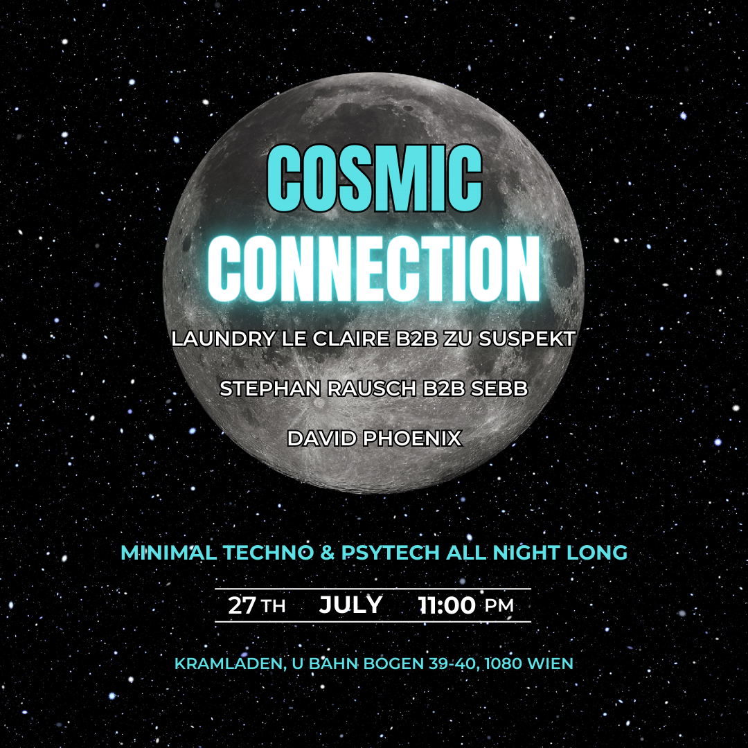 Cosmic Connection vol.4 am 27. July 2023 @ Kramladen.