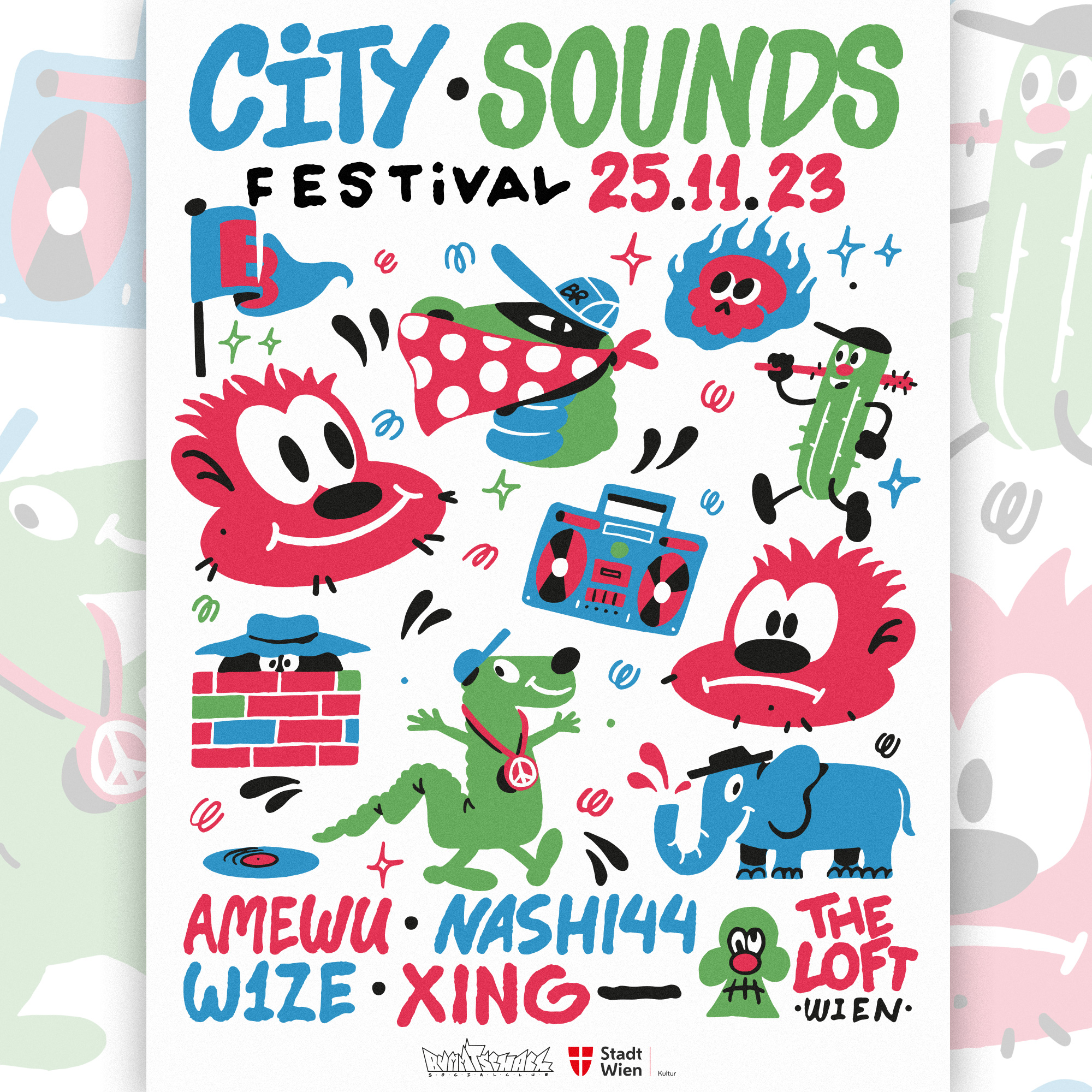 City Sounds Festival mit Amewu am 25. November 2023 @ .