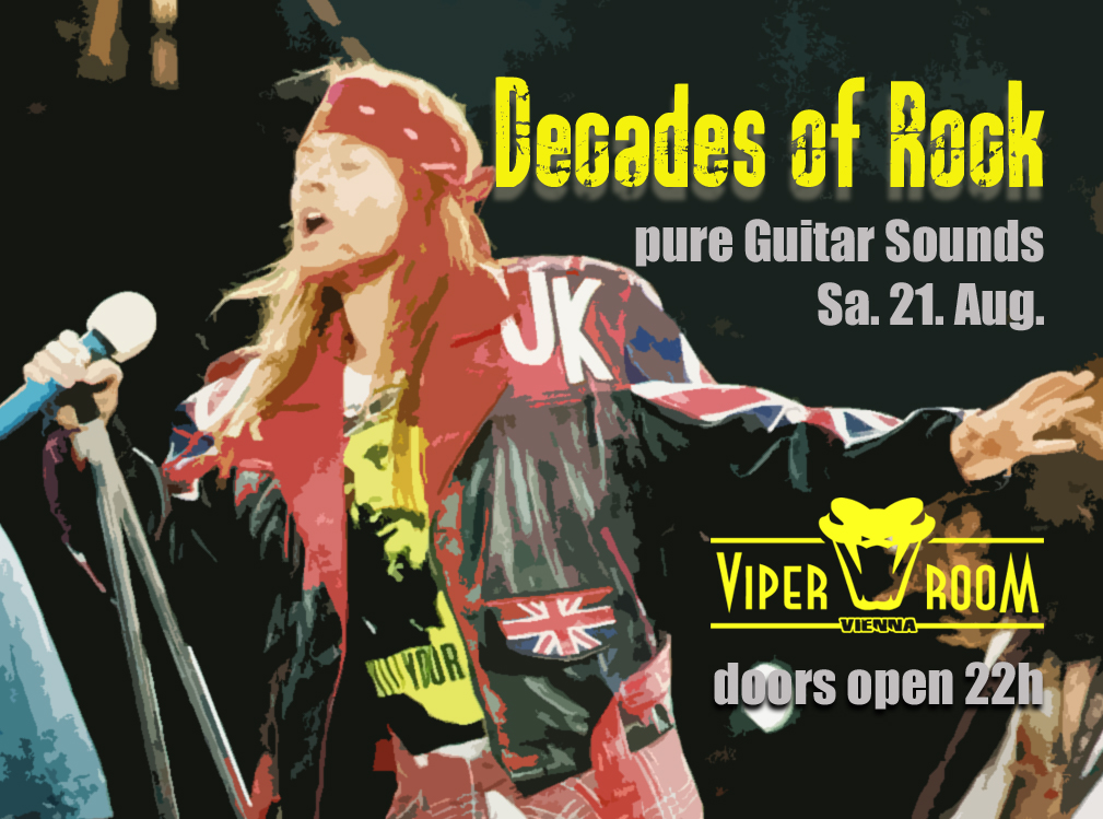 Decades Of Rock am 21. August 2021 @ Viper Room. Decades Of Rock am 21. August 2021 @ Viper Room.