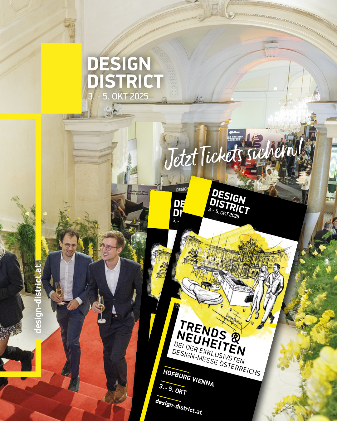 Design District am 3. October 2025 @ Hofburg. Design District am 3. October 2025 @ Hofburg.