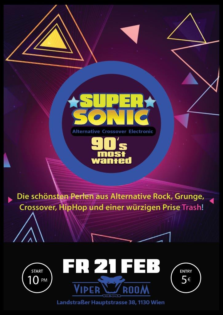 Supersonic - 90s MOST Wanted am 21. February 2020 @ Viper Room. Supersonic - 90s MOST Wanted am 21. February 2020 @ Viper Room.