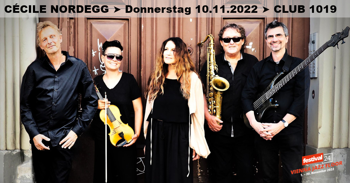 Cécile Nordegg am 10. November 2022 @ 1019 Jazzclub. Cécile Nordegg am 10. November 2022 @ 1019 Jazzclub.