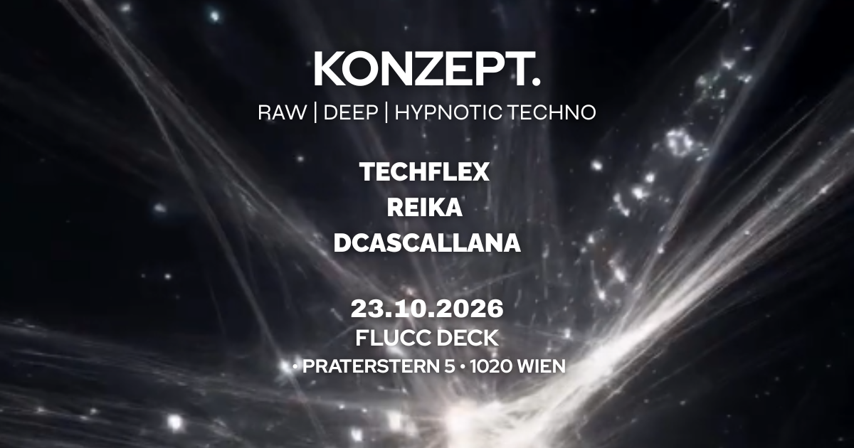 Konzept Vienna am 23. October 2026 @ Flucc.