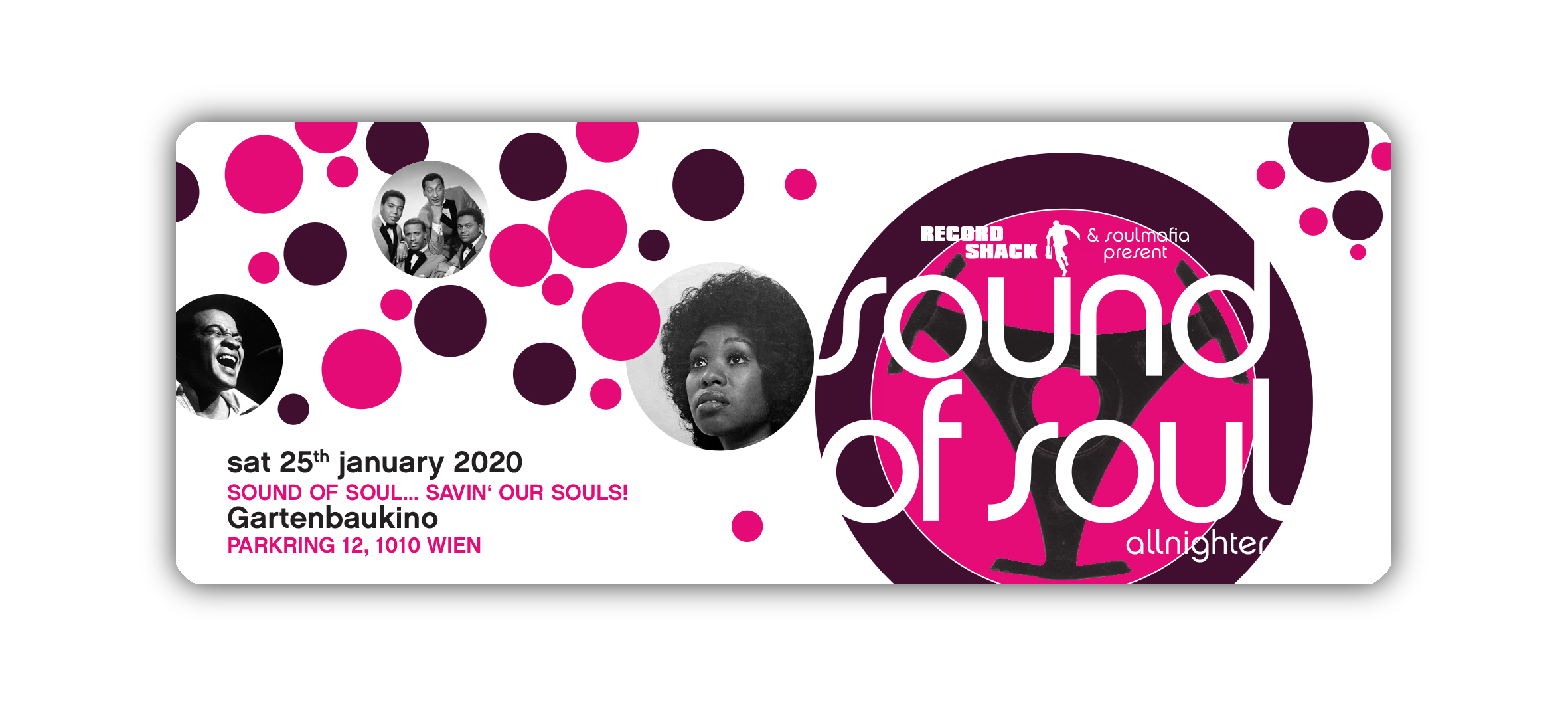 Sound Of Soul '20 All-Nighter am 25. January 2020 @ Gartenbaukino.