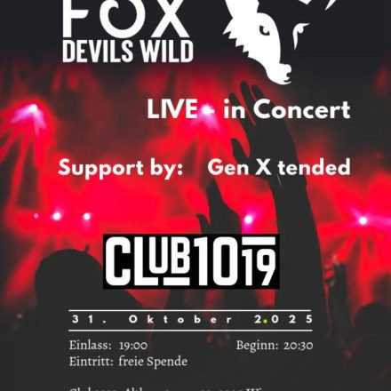FoxDevilsWild + Gen X tended