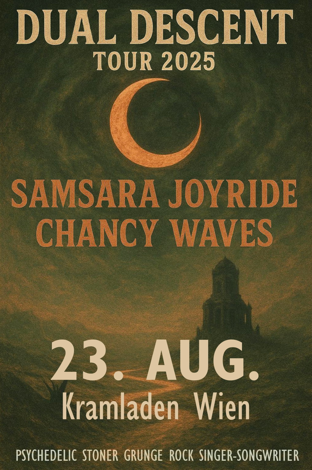 Samsara Joyride // Chancy Waves am 23. August 2025 @ Kramladen.