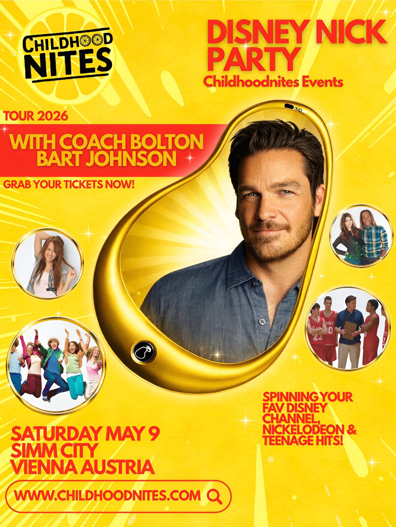 Disney / Nick Party - Childhoodnites am 9. May 2026 @ SiMM City.