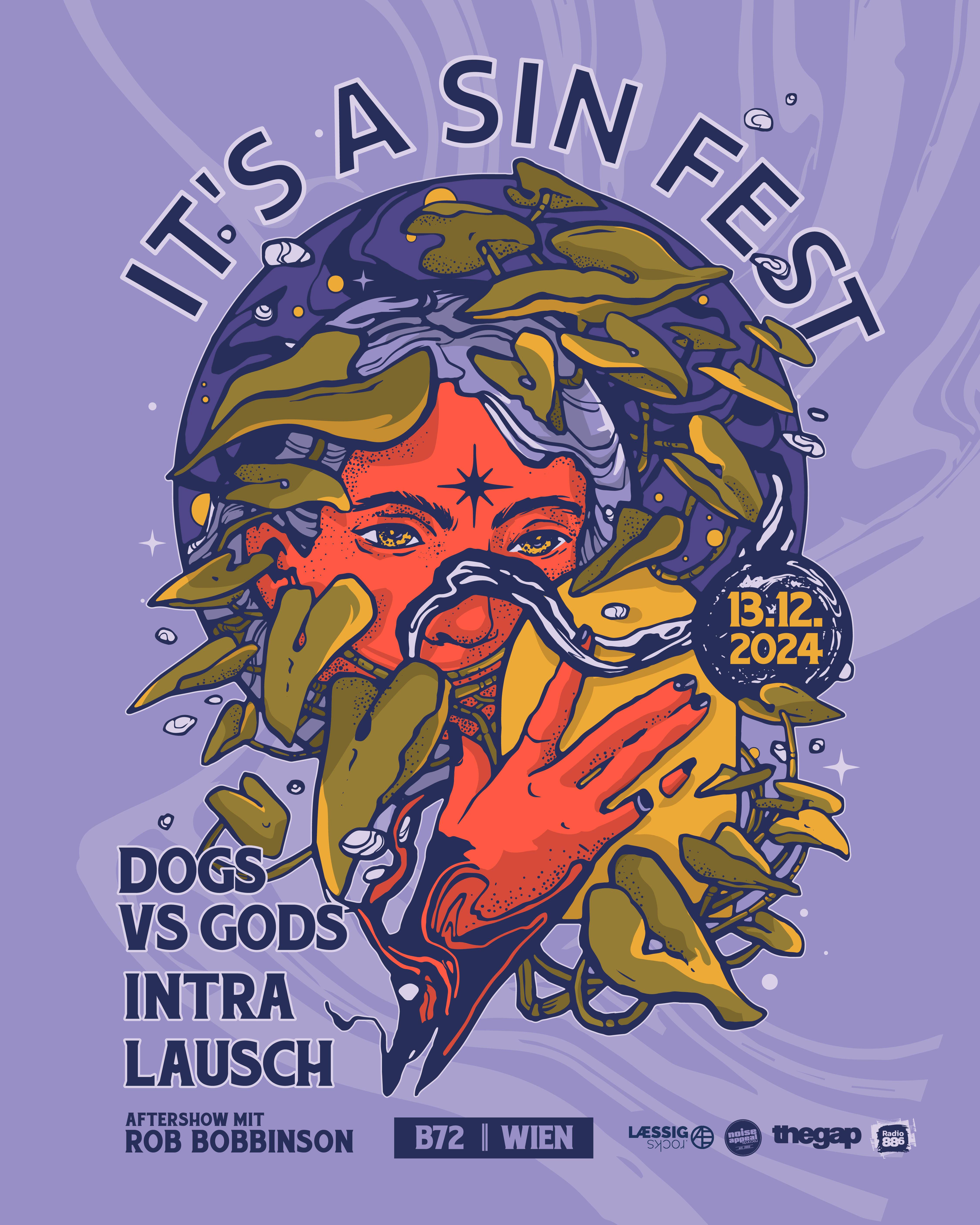 It's a Sin Fest am 13. December 2024 @ B72. It's a Sin Fest am 13. December 2024 @ B72.