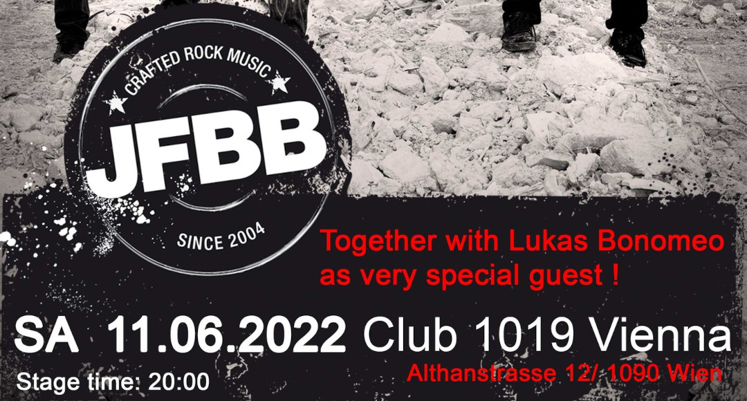 JFBB + Lukas Bonomeo am 11. June 2022 @ Club 1019. JFBB + Lukas Bonomeo am 11. June 2022 @ Club 1019.