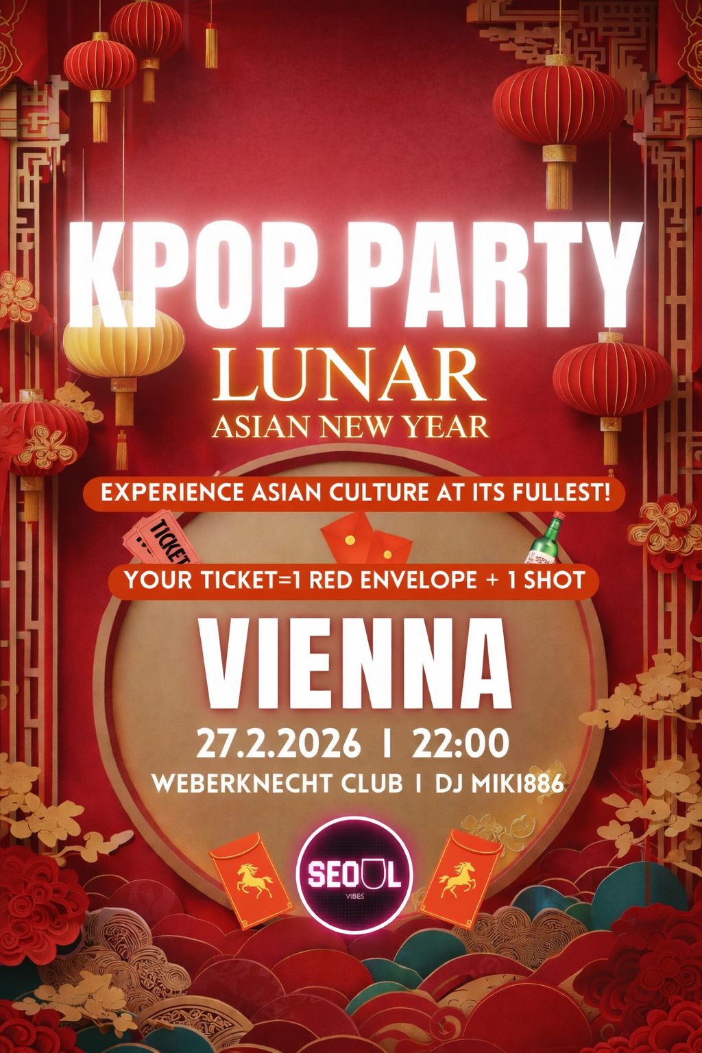 K-POP Party am 27. February 2026 @ Weberknecht.