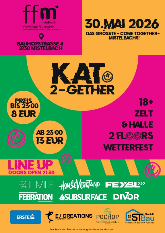 KAT2gether 2026 am 30. May 2026 @ KS-Halle.