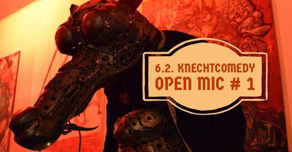 Knechtcomedy Open Mic #1 am 6. February 2020 @ Weberknecht.