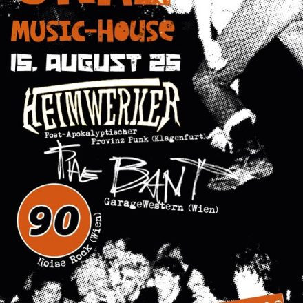 The Bant + 90 + Heimwerker Live