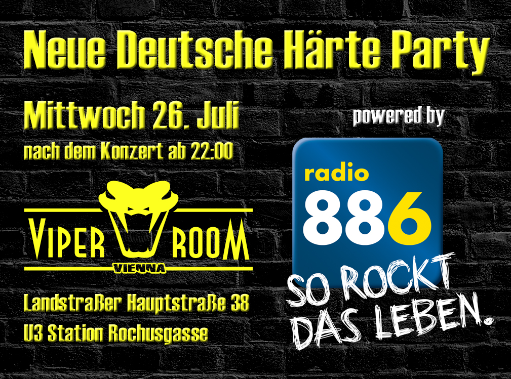Neue Deutsche Härte Party - Teil 1 am 26. July 2023 @ Viper Room.