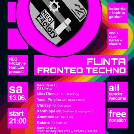 FLINTA FRONTED TECHNO