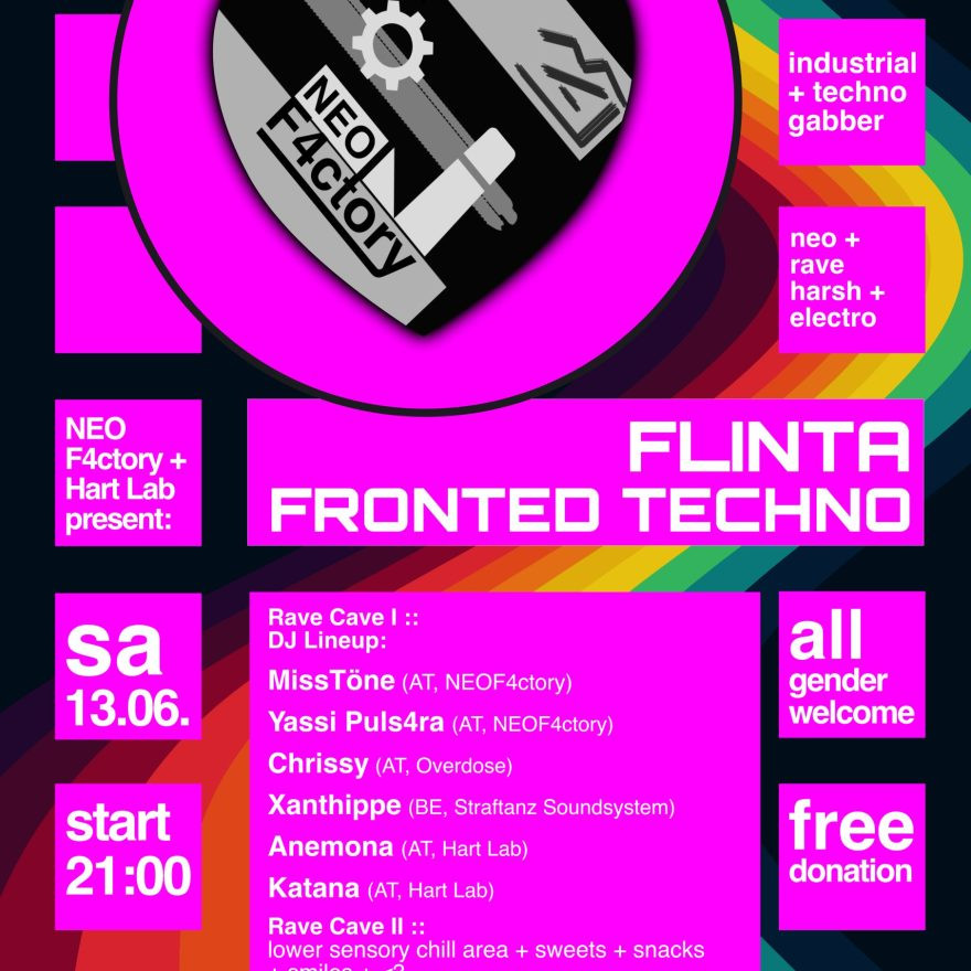 FLINTA FRONTED TECHNO