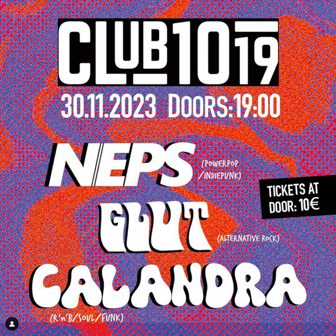 NEPS + Glut + Calandra am 30. November 2023 @ 1019 Jazzclub.