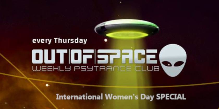 OUT of SPACE Weltfrauentag Special am 5. March 2020 @ Weberknecht.